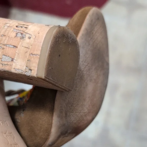 Tory Burch Huntington Fringe Embroidered Brown Suede Women's Shoes Booties - Picture 10 of 10